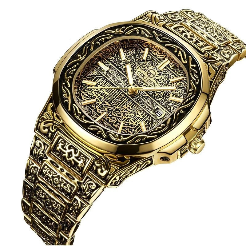 Reloj de Cuarzo Suizo Auténtico Timekeeper Vintage - Megaproductos