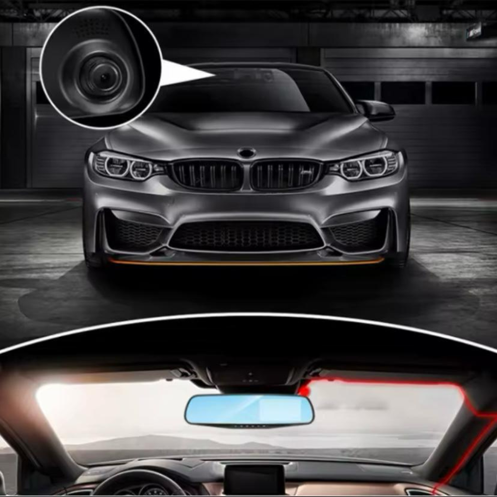 Cámara reversa HD kit retrovisor visión nocturna auto