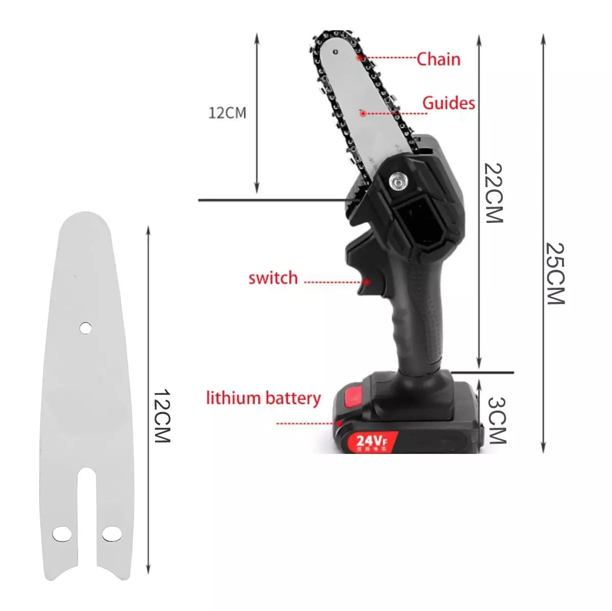 Mini Motosierra Portátil CortaFácil Max ¡Corta Todo en Segundos! - Megaproductos