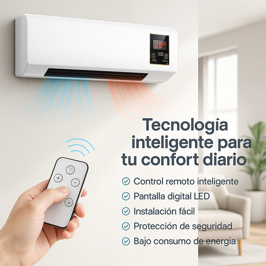 Calefactor VeluxHeat Smart Heater 2 en 1 - Megaproductos