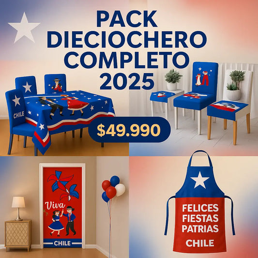Pack Fiestas Patrias Todo para el Dieciocho