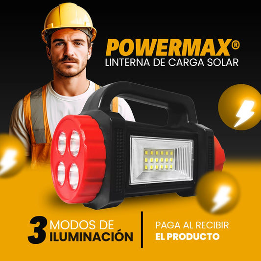 Linterna Solar Powermax