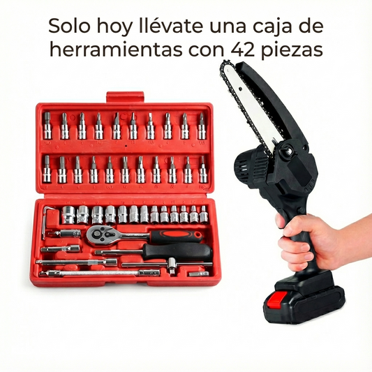 Mini Motosierra Portátil CortaFácil Max ¡Corta Todo en Segundos!