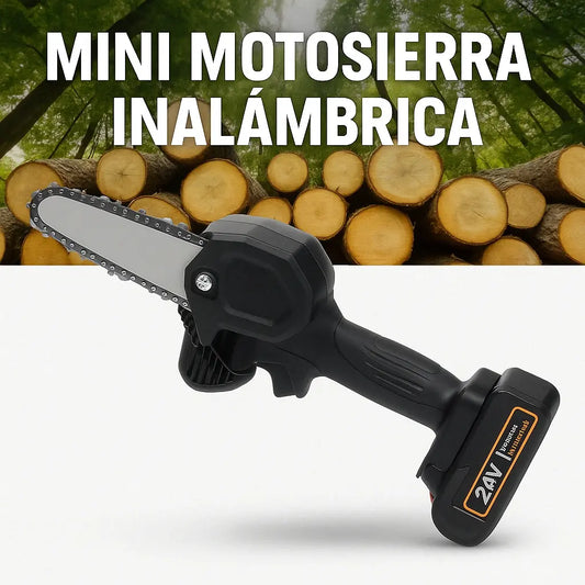 Mini Motosierra Portátil CortaFácil Max ¡Corta Todo en Segundos!