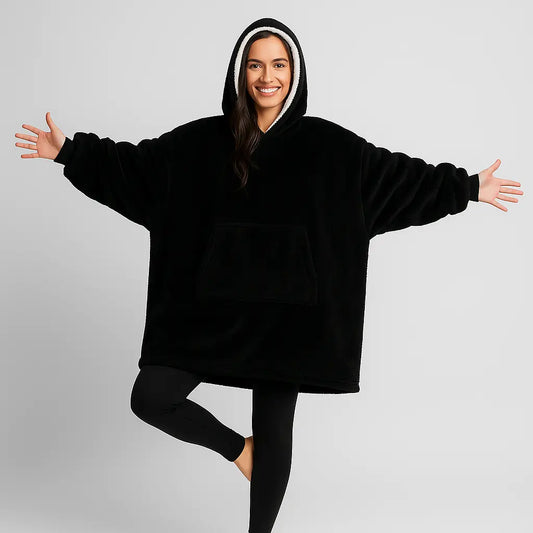 Polerón capucha oversize sudadera cómoda unisex Chile