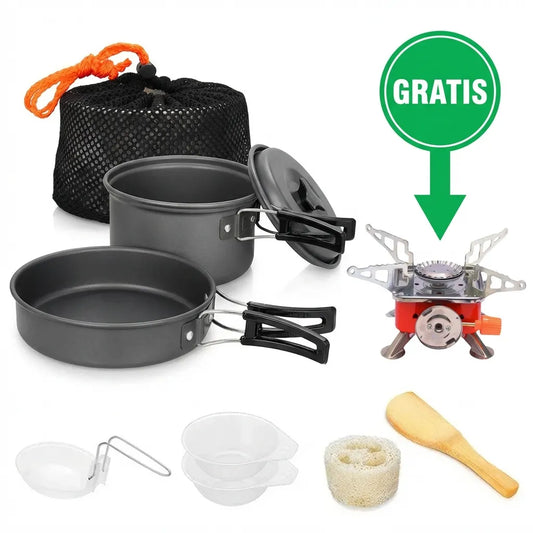 Set Ollas Camping para Camping